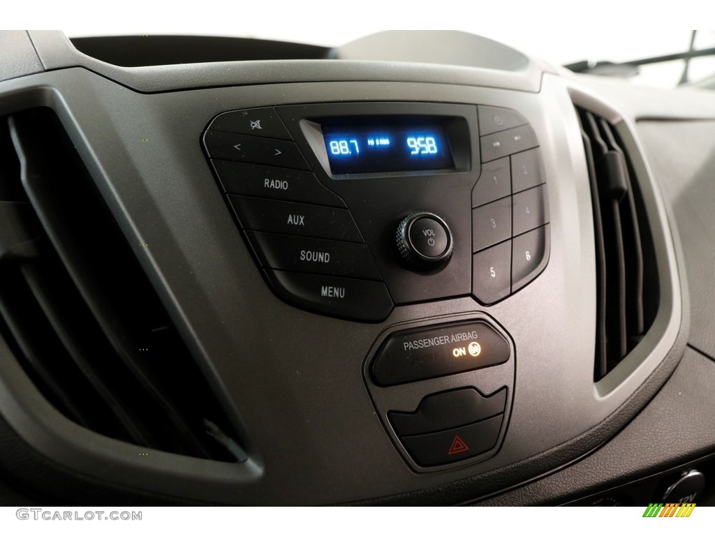 2017 Transit Van 250 MR Long - Oxford White / Pewter photo #11