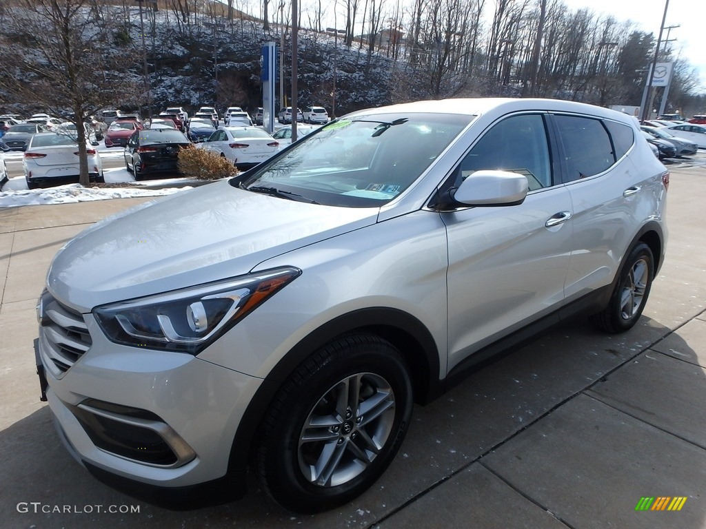 2017 Santa Fe Sport AWD - Sparkling Silver / Gray photo #7