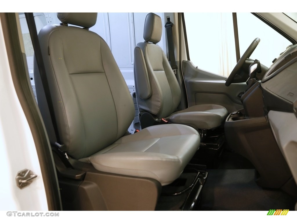 2017 Transit Van 250 MR Long - Oxford White / Pewter photo #14