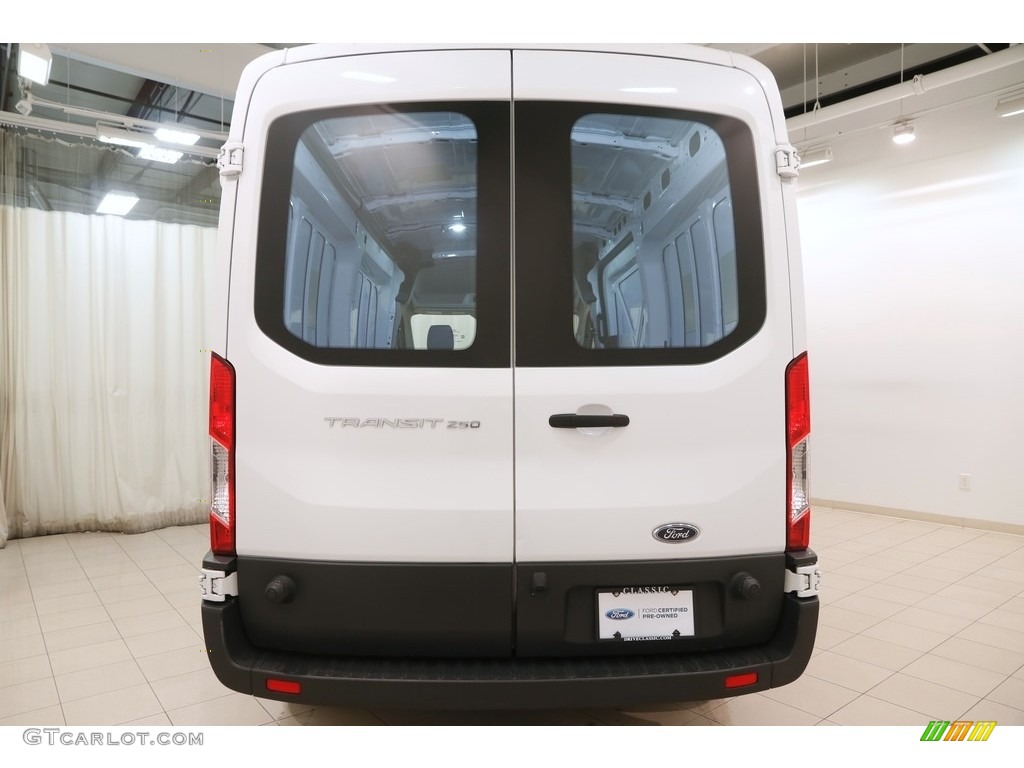 2017 Transit Van 250 MR Long - Oxford White / Pewter photo #17