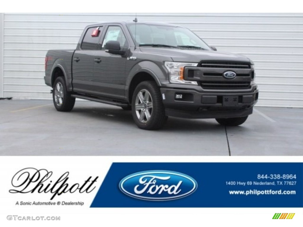 2018 F150 XLT SuperCrew 4x4 - Magnetic / Black photo #1