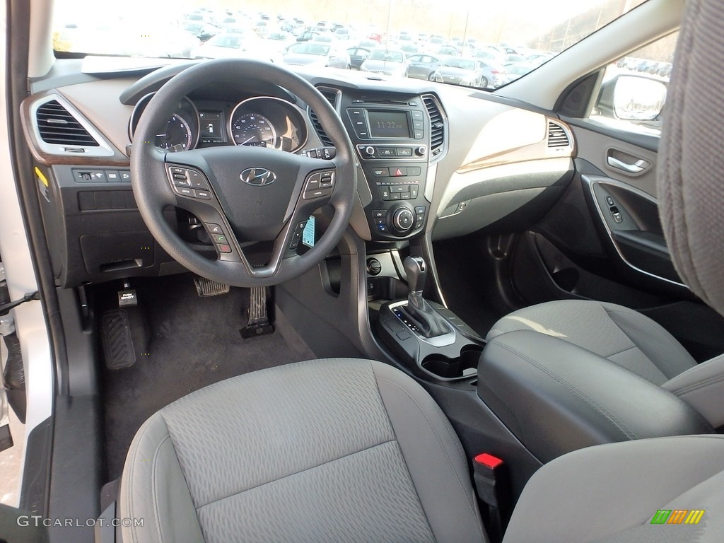 2017 Santa Fe Sport AWD - Sparkling Silver / Gray photo #18