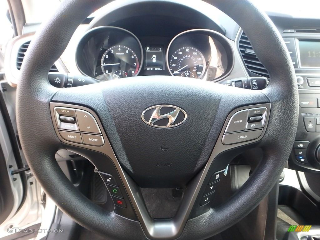 2017 Santa Fe Sport AWD - Sparkling Silver / Gray photo #21