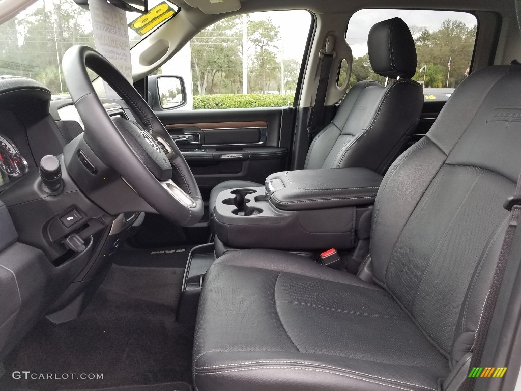 2018 1500 Laramie Crew Cab - Bright Silver Metallic / Black photo #9