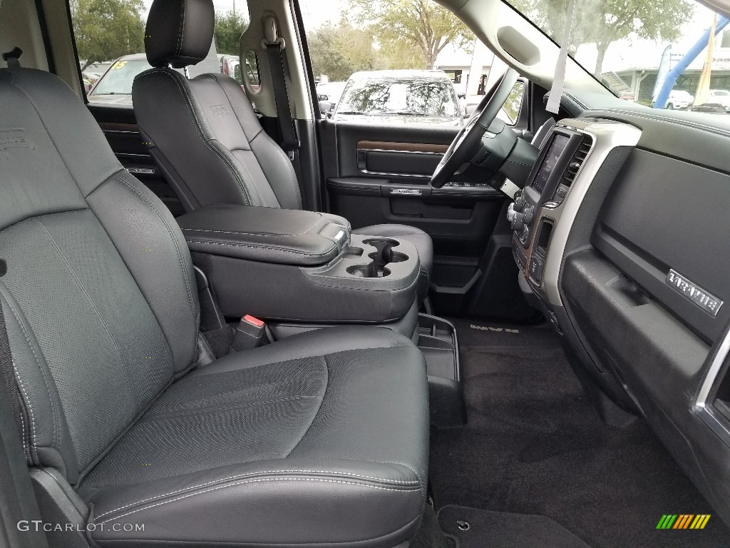 2018 1500 Laramie Crew Cab - Bright Silver Metallic / Black photo #12