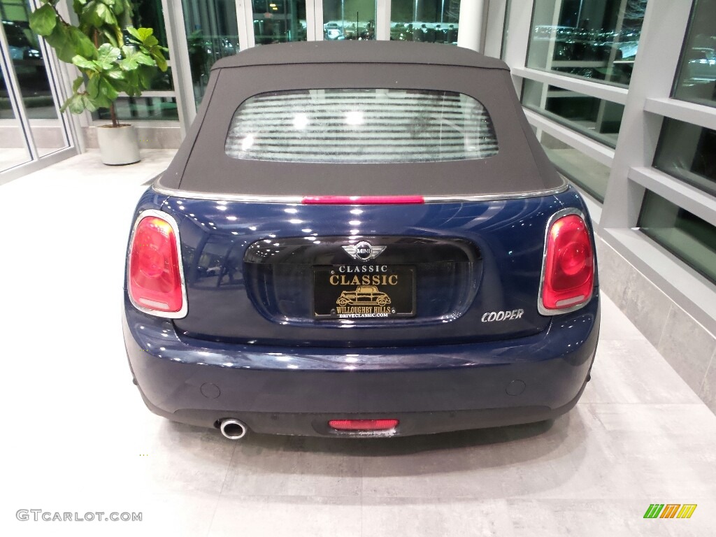 2018 Convertible Cooper - Lapisluxury Blue / Chesterfield/Malt Brown photo #3