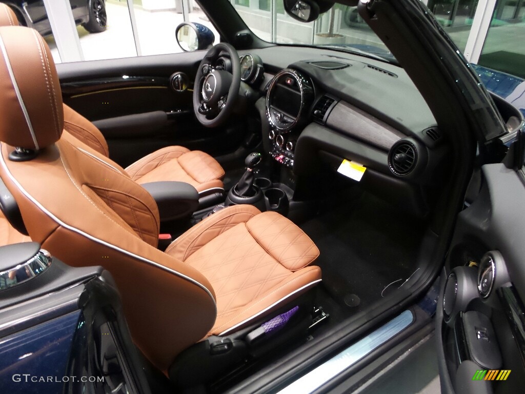 2018 Convertible Cooper - Lapisluxury Blue / Chesterfield/Malt Brown photo #5