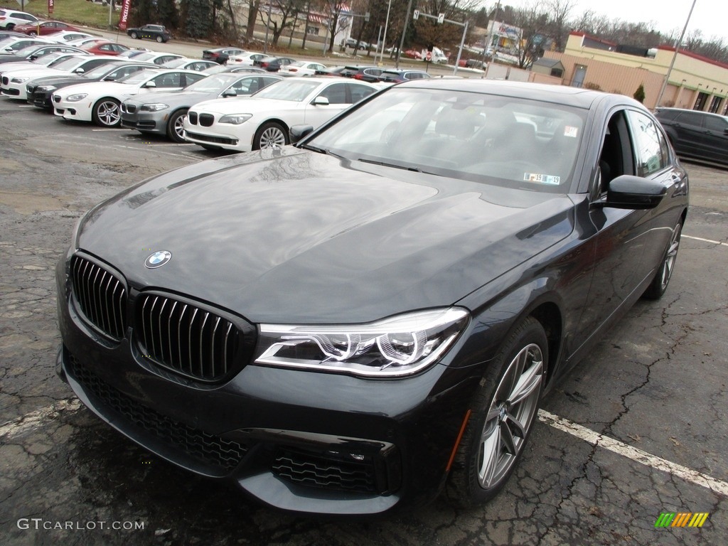 2018 7 Series 750i xDrive Sedan - Singapore Gray Metallic / Black photo #8