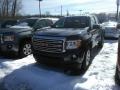 2018 Dark Slate Metallic GMC Canyon SLE Extended Cab  photo #1