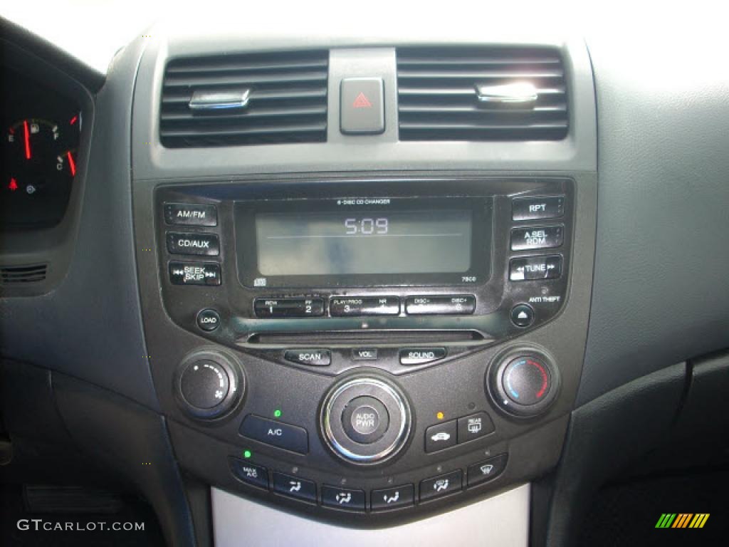 2003 Accord EX Sedan - Satin Silver Metallic / Black photo #11