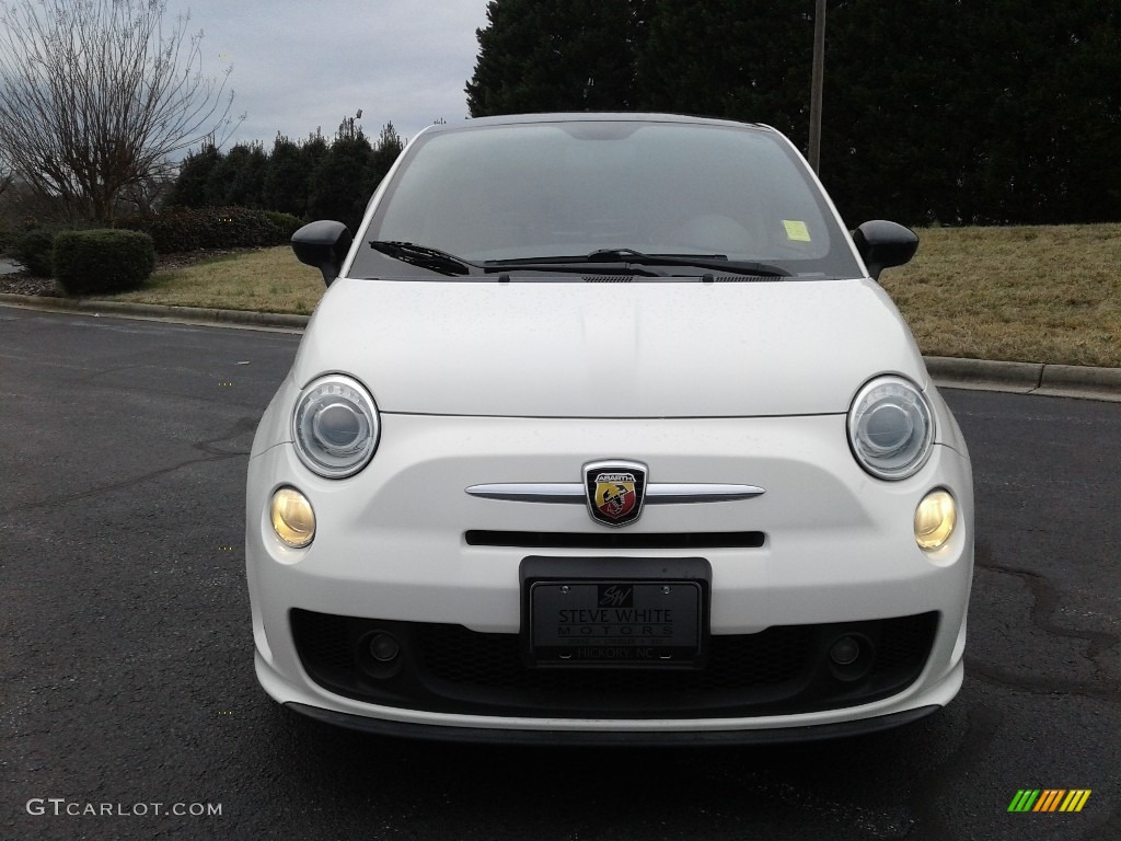 2013 500 Abarth - Bianco (White) / Abarth Nero/Nero (Black/Black) photo #3