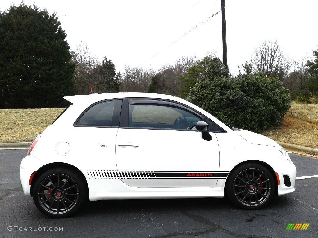 2013 500 Abarth - Bianco (White) / Abarth Nero/Nero (Black/Black) photo #5