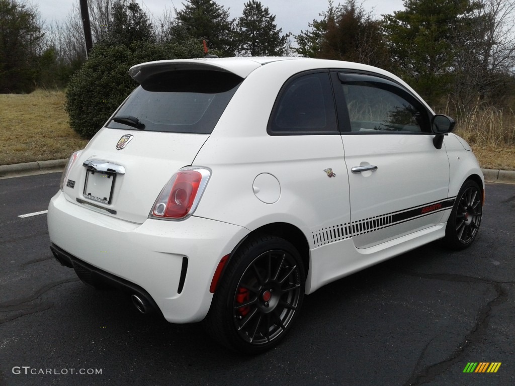2013 500 Abarth - Bianco (White) / Abarth Nero/Nero (Black/Black) photo #6