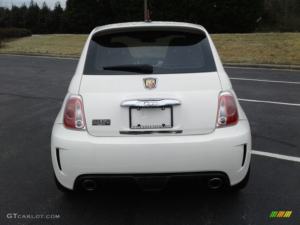 2013 500 Abarth - Bianco (White) / Abarth Nero/Nero (Black/Black) photo #7