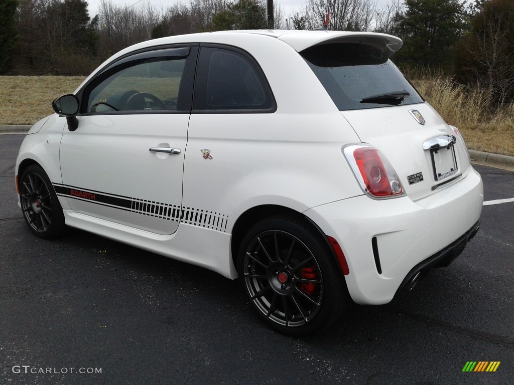 2013 500 Abarth - Bianco (White) / Abarth Nero/Nero (Black/Black) photo #8