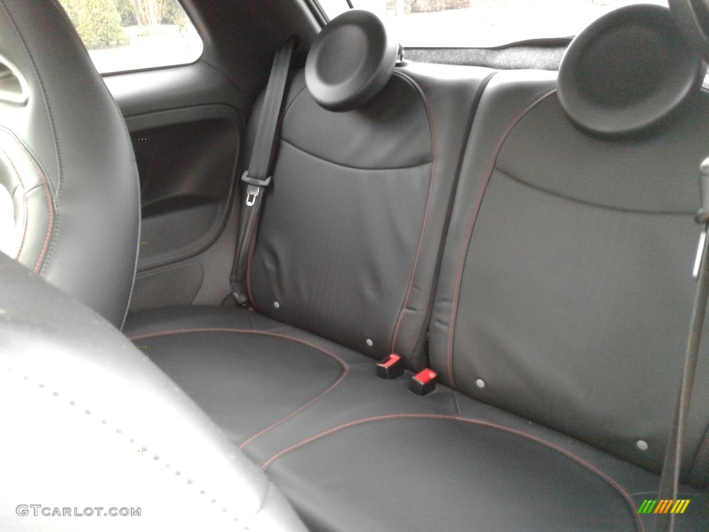2013 500 Abarth - Bianco (White) / Abarth Nero/Nero (Black/Black) photo #11