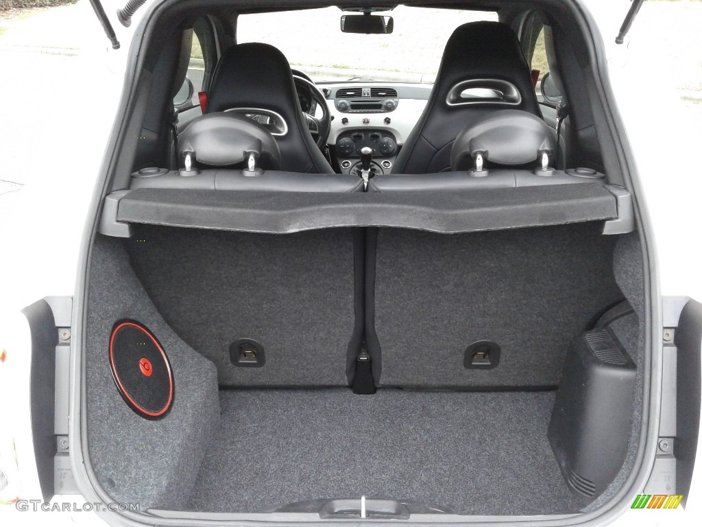 2013 500 Abarth - Bianco (White) / Abarth Nero/Nero (Black/Black) photo #12