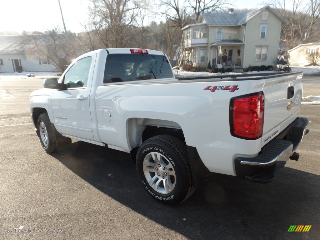 2018 Silverado 1500 WT Regular Cab 4x4 - Summit White / Jet Black photo #6