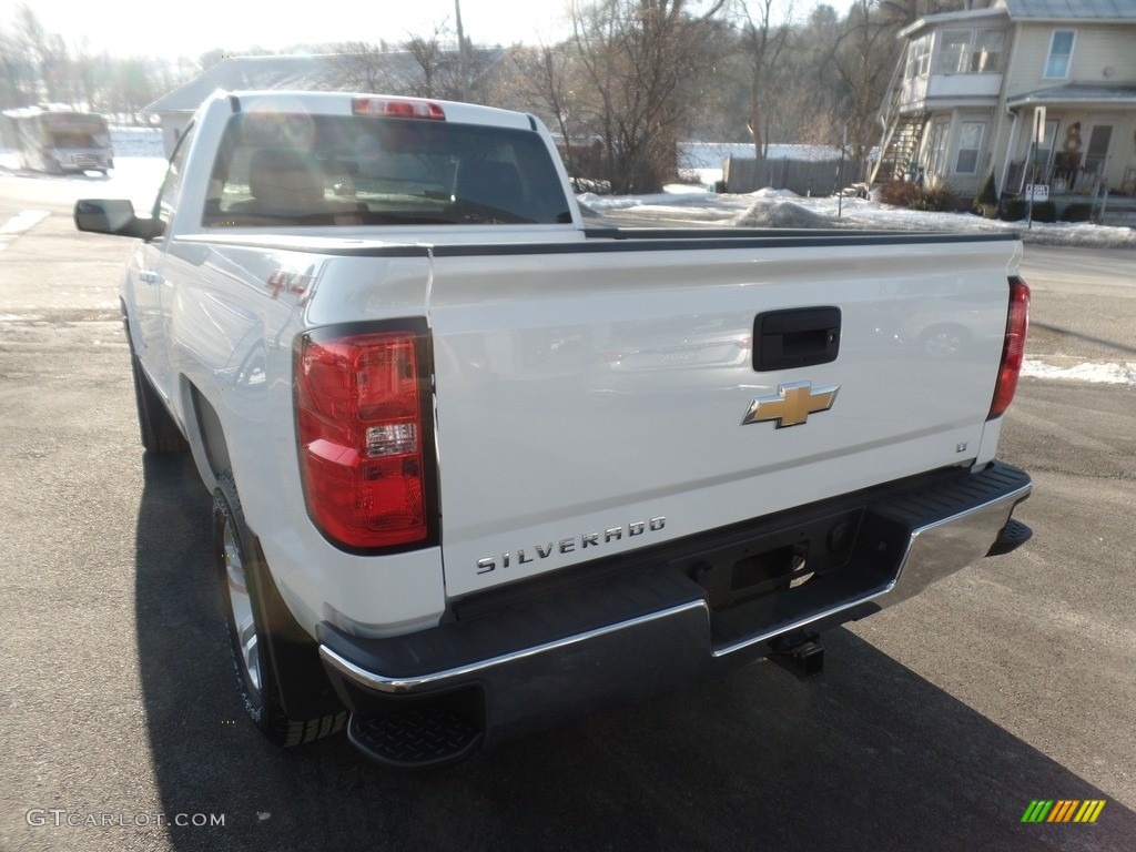 2018 Silverado 1500 WT Regular Cab 4x4 - Summit White / Jet Black photo #7