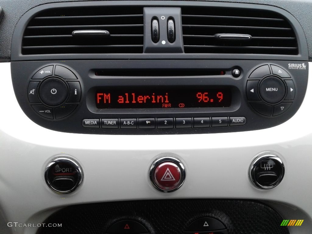 2013 500 Abarth - Bianco (White) / Abarth Nero/Nero (Black/Black) photo #20