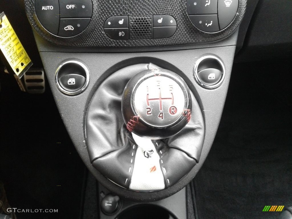 2013 500 Abarth - Bianco (White) / Abarth Nero/Nero (Black/Black) photo #22