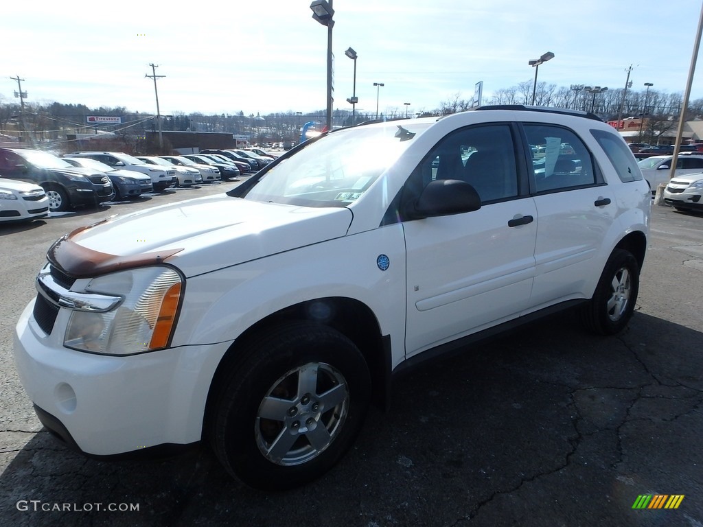 2008 Equinox LS AWD - Summit White / Dark Gray photo #1