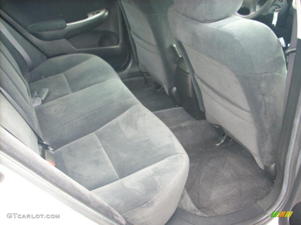 2003 Accord EX Sedan - Satin Silver Metallic / Black photo #18