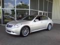 2008 Liquid Platinum Silver Infiniti G 35 S Sport Sedan  photo #3