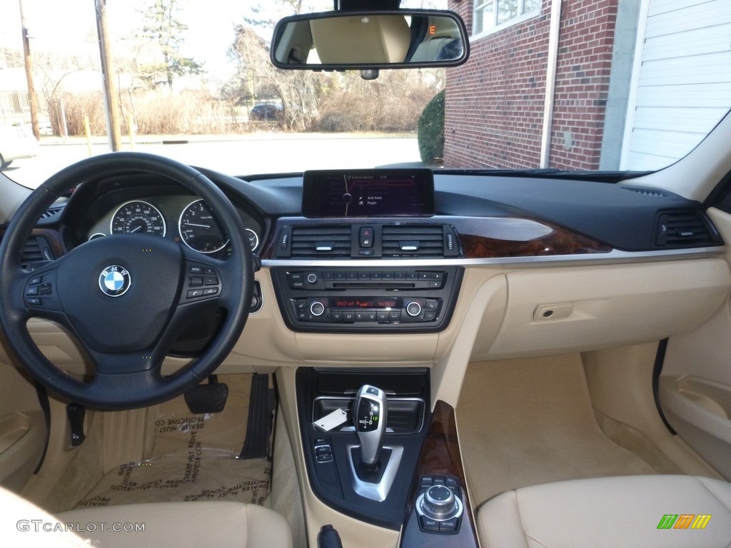 2013 3 Series 328i xDrive Sedan - Imperial Blue Metallic / Venetian Beige photo #27