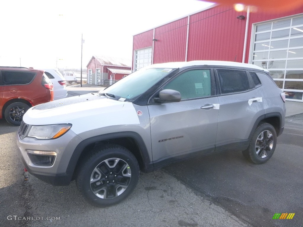 Billet Silver Metallic 2018 Jeep Compass Trailhawk 4x4 Exterior Photo #125414917