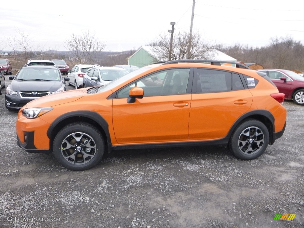 Sunshine Orange 2018 Subaru Crosstrek 2.0i Premium Exterior Photo #125415094