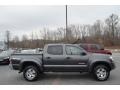 2015 Magnetic Gray Metallic Toyota Tacoma TRD Sport Double Cab 4x4  photo #2