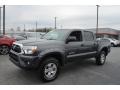 2015 Magnetic Gray Metallic Toyota Tacoma TRD Sport Double Cab 4x4  photo #6