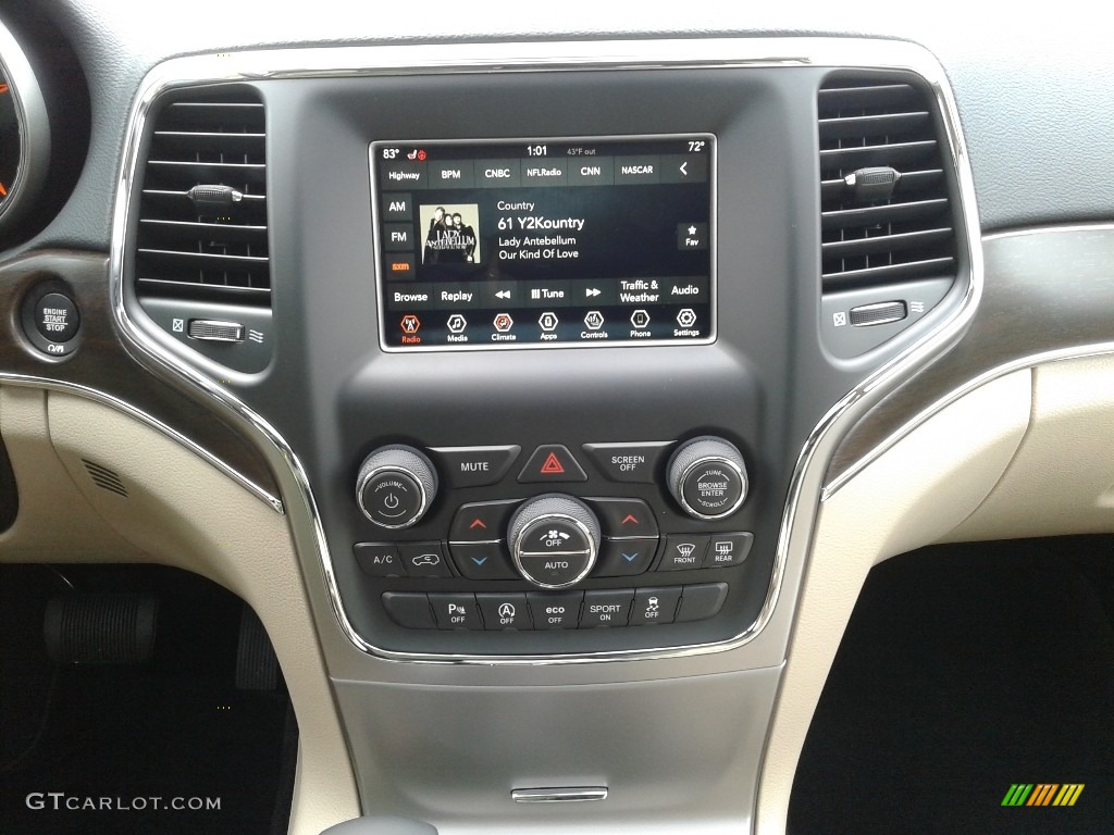 2018 Grand Cherokee Limited 4x4 - Granite Crystal Metallic / Black/Light Frost Beige photo #19