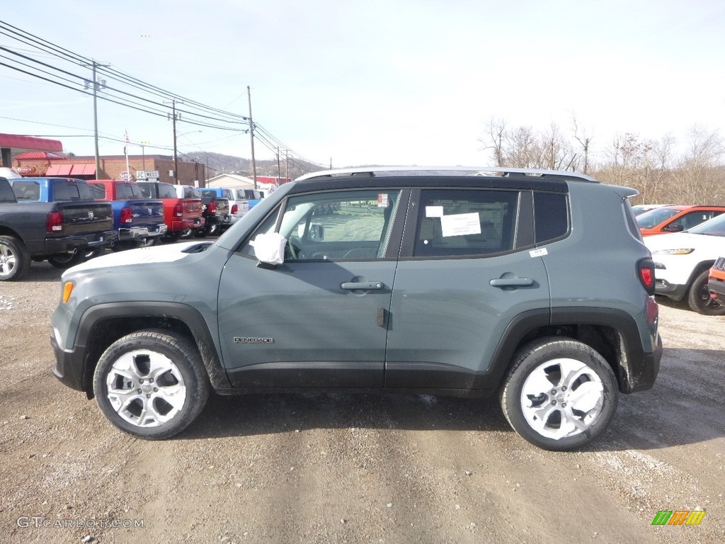 2017 Renegade Limited 4x4 - Anvil / Black photo #2