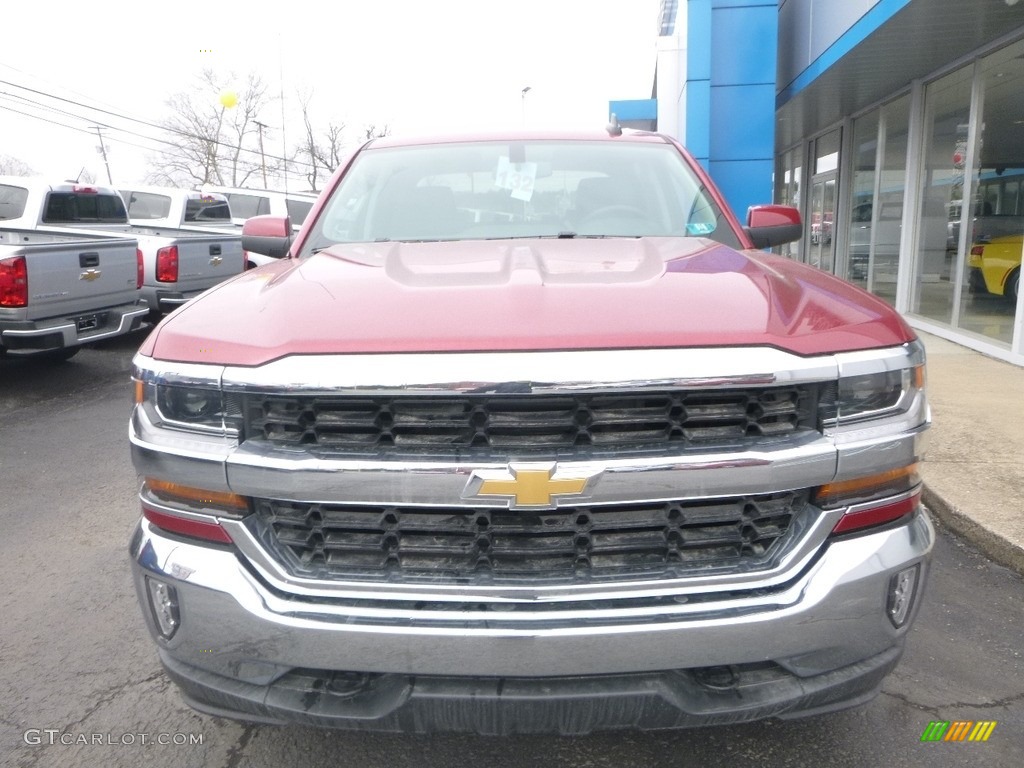 2018 Silverado 1500 LT Crew Cab 4x4 - Cajun Red Tintcoat / Jet Black photo #8