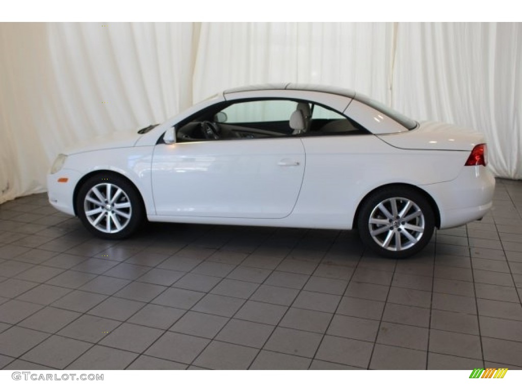 2008 Eos 2.0T - Candy White / Cornsilk Beige photo #5
