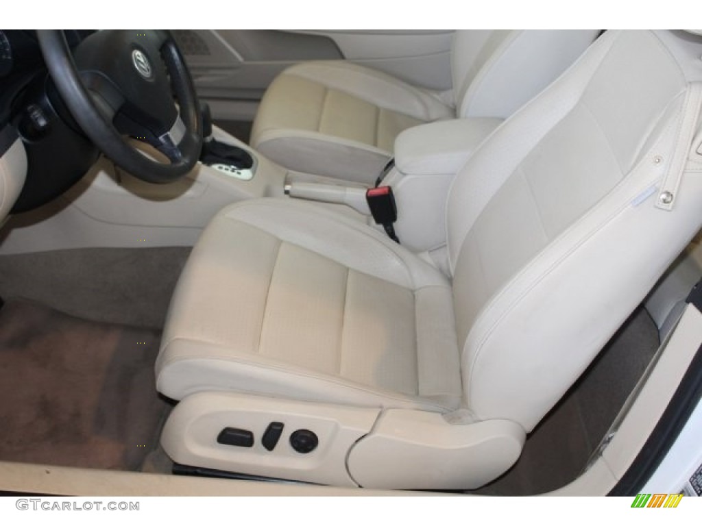 2008 Eos 2.0T - Candy White / Cornsilk Beige photo #18