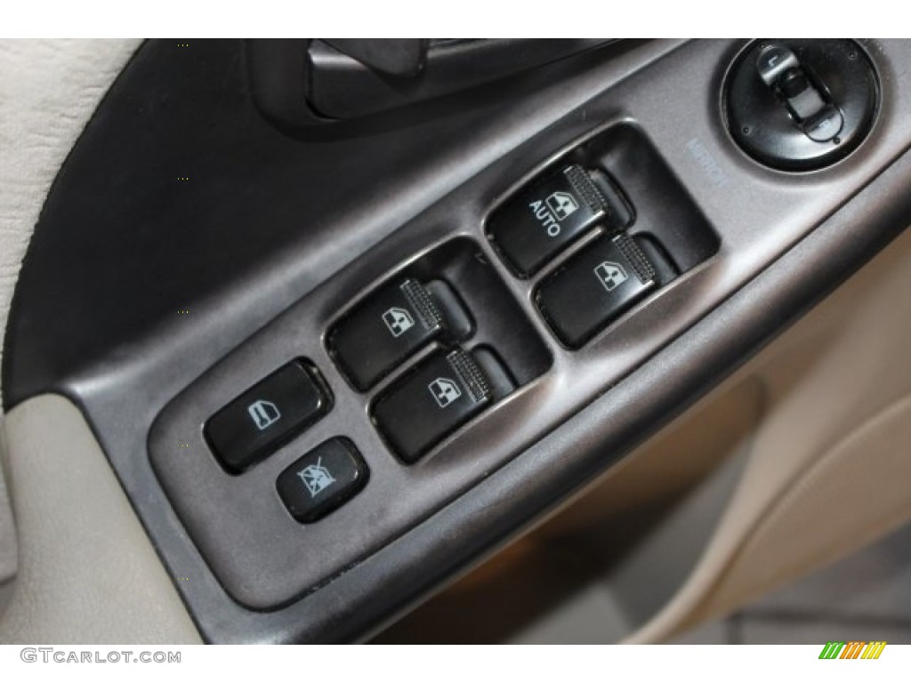 2004 Elantra GLS Sedan - Nordic White / Beige photo #16