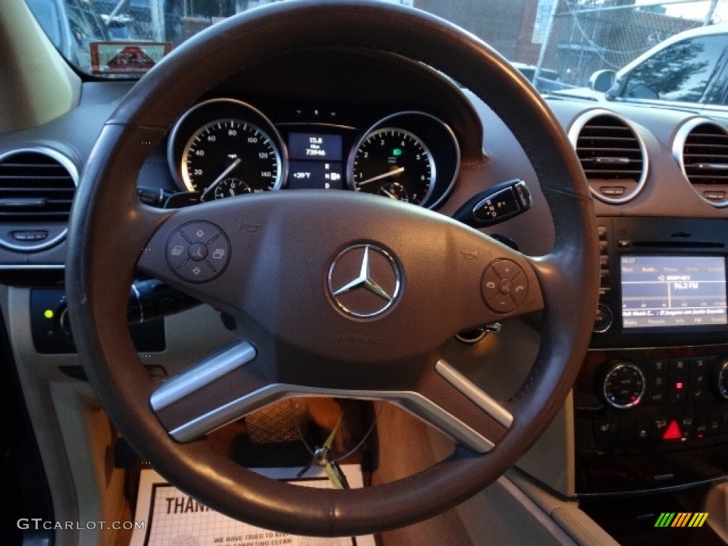 2012 GL 450 4Matic - Dakota Brown Metallic / Cashmere photo #27