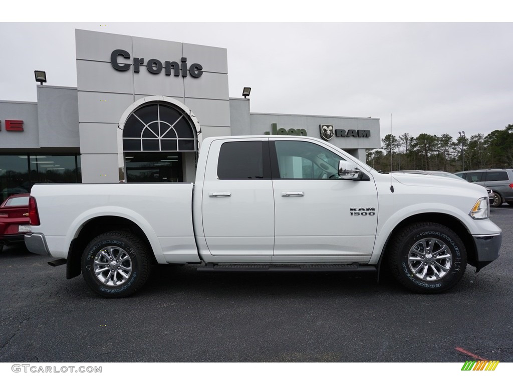 2018 1500 Harvest Edition Quad Cab - Bright White / Black/Diesel Gray photo #12