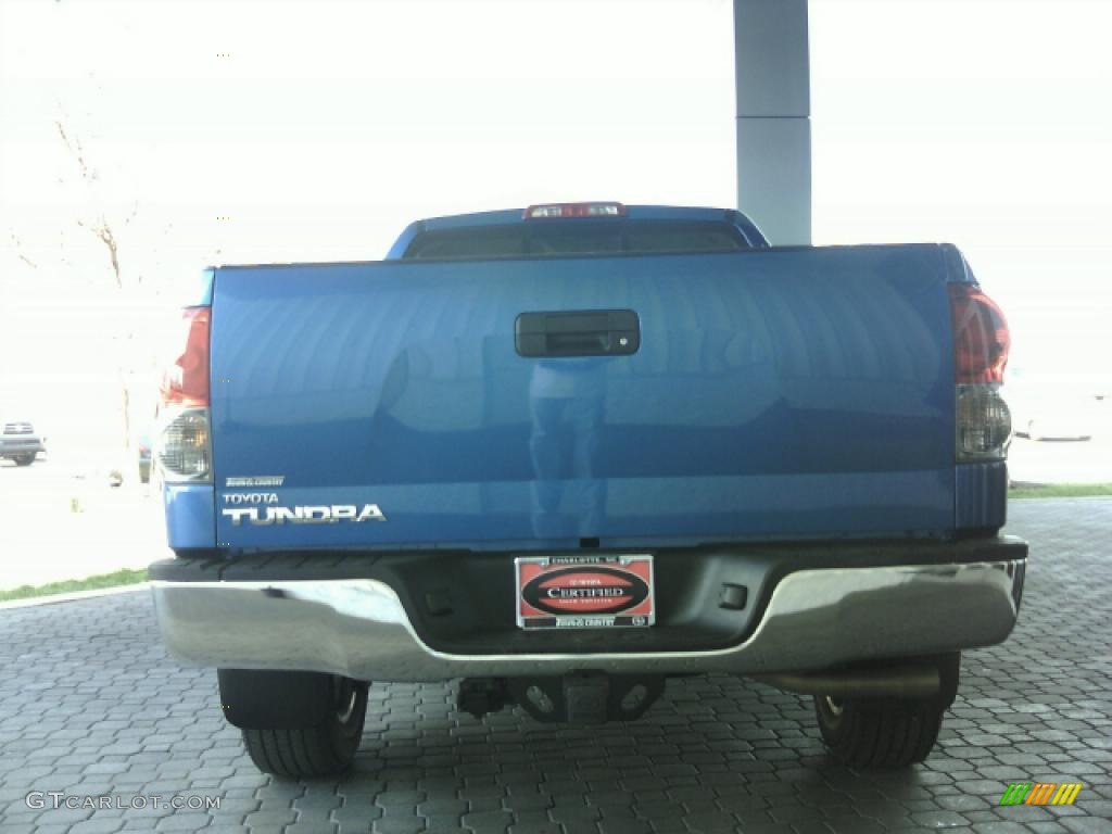 2007 Tundra Limited Double Cab - Blue Streak Metallic / Graphite Gray photo #5