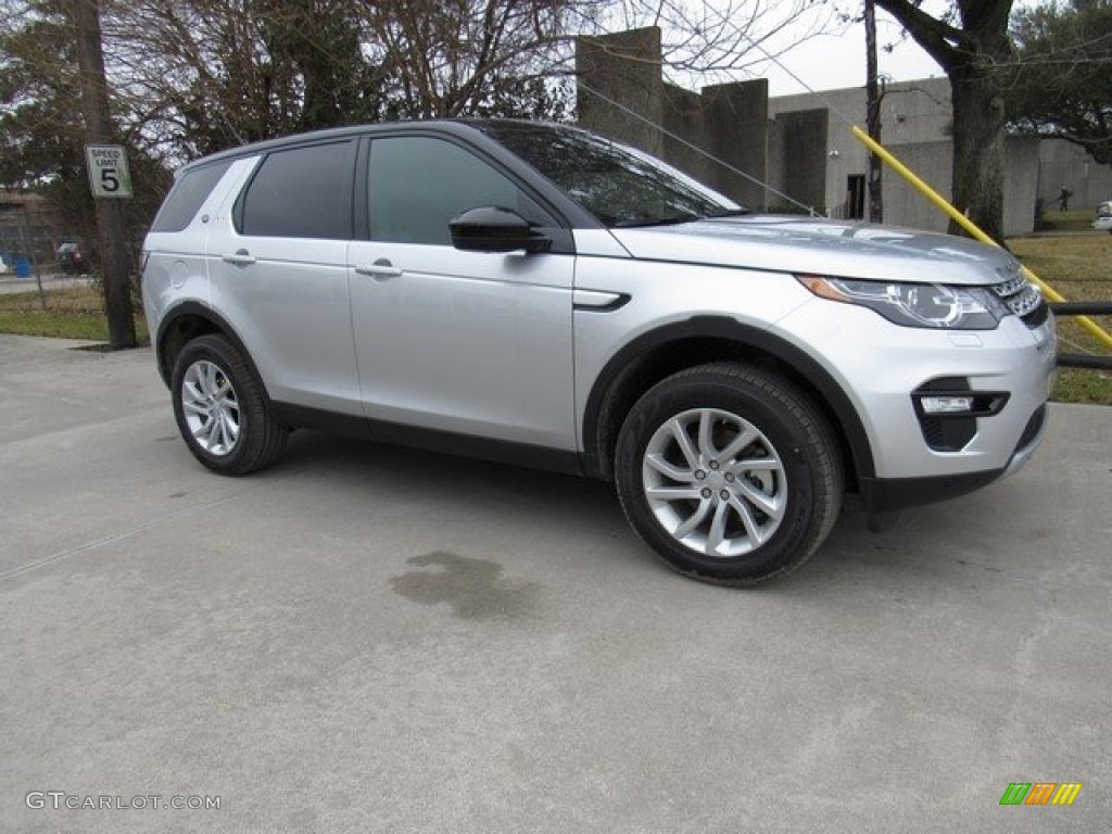 Indus Silver Metallic Land Rover Discovery Sport