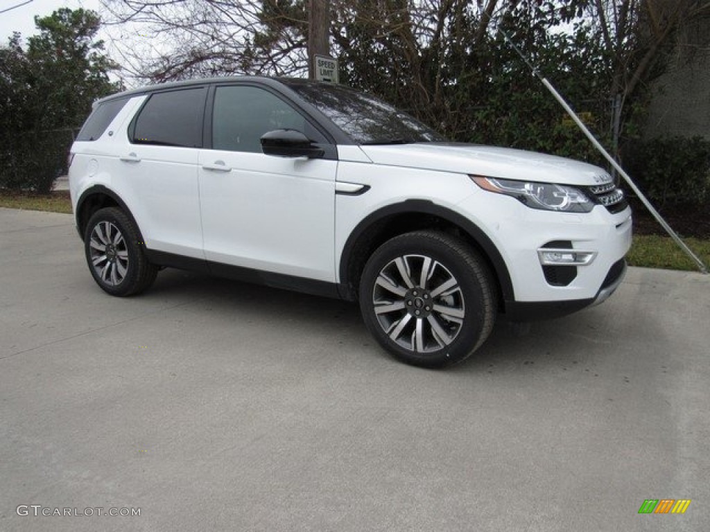 Fuji White 2018 Land Rover Discovery Sport HSE Luxury Exterior Photo #125424250