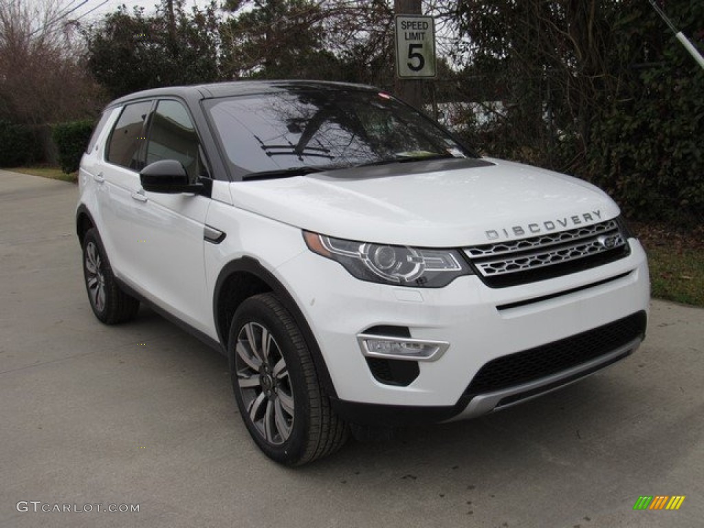 Fuji White 2018 Land Rover Discovery Sport HSE Luxury Exterior Photo #125424259