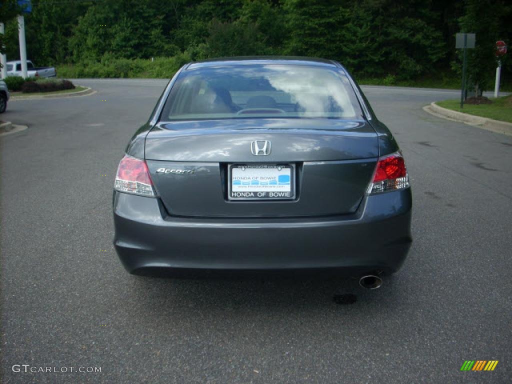 2008 Accord EX Sedan - Polished Metal Metallic / Gray photo #4
