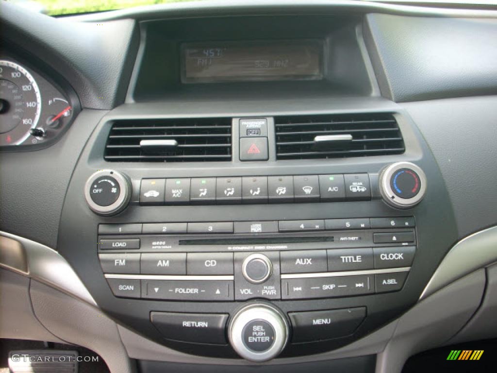 2008 Accord EX Sedan - Polished Metal Metallic / Gray photo #14
