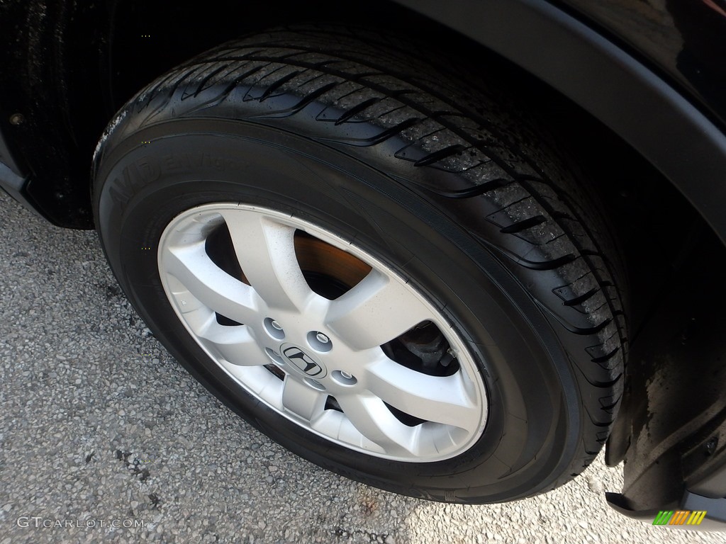 2009 CR-V EX 4WD - Crystal Black Pearl / Black photo #10