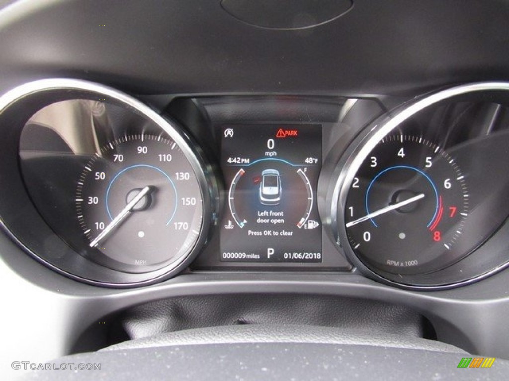 2018 Jaguar F-PACE 25t AWD R-Sport Gauges Photo #125427814