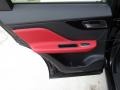 Ebony/Pimento Door Panel Photo for 2018 Jaguar F-PACE #125428747